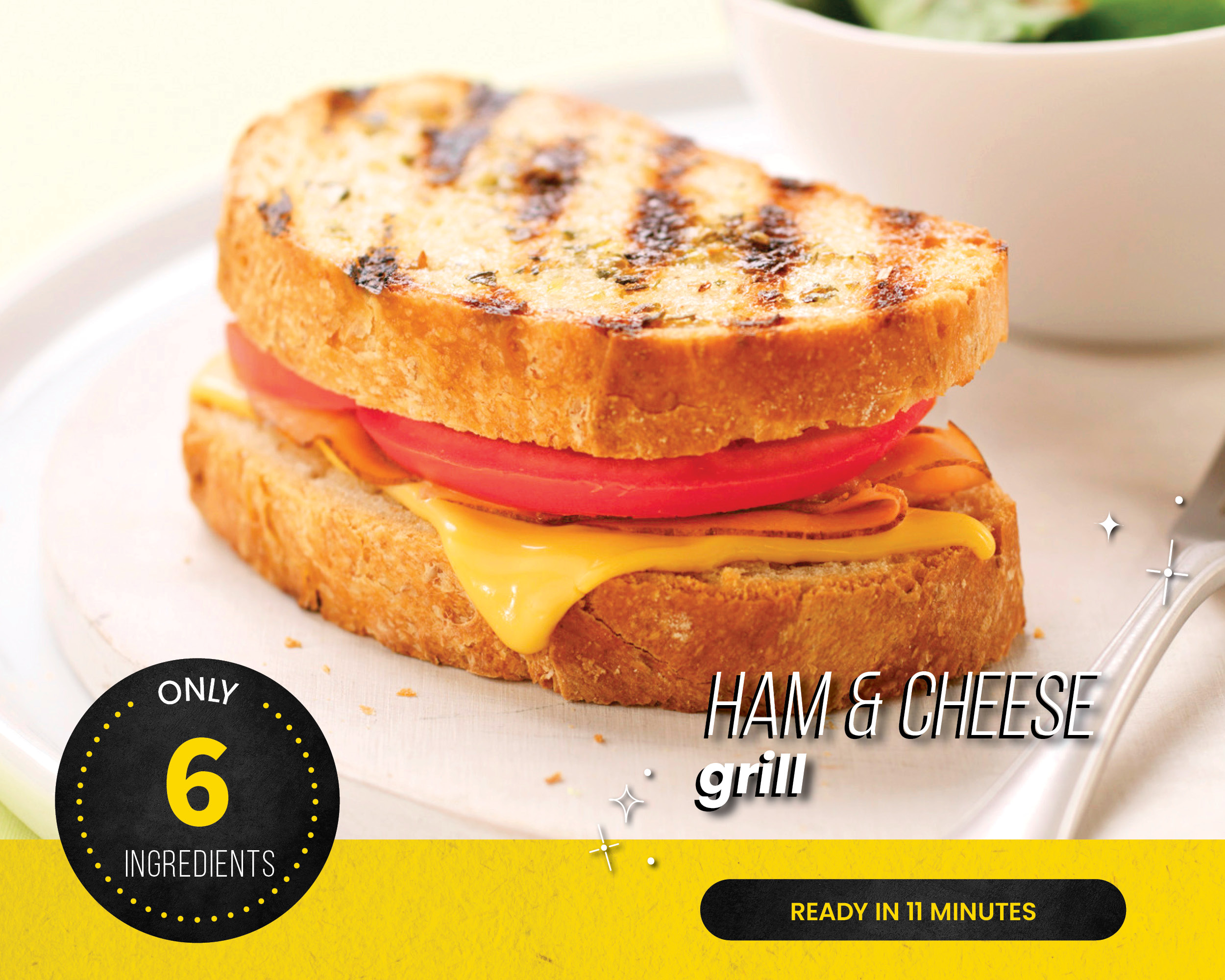 HAM AND CHEESE GRILL