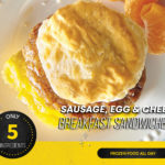 Sausage Egg Cheese Breakfast Sandwiches