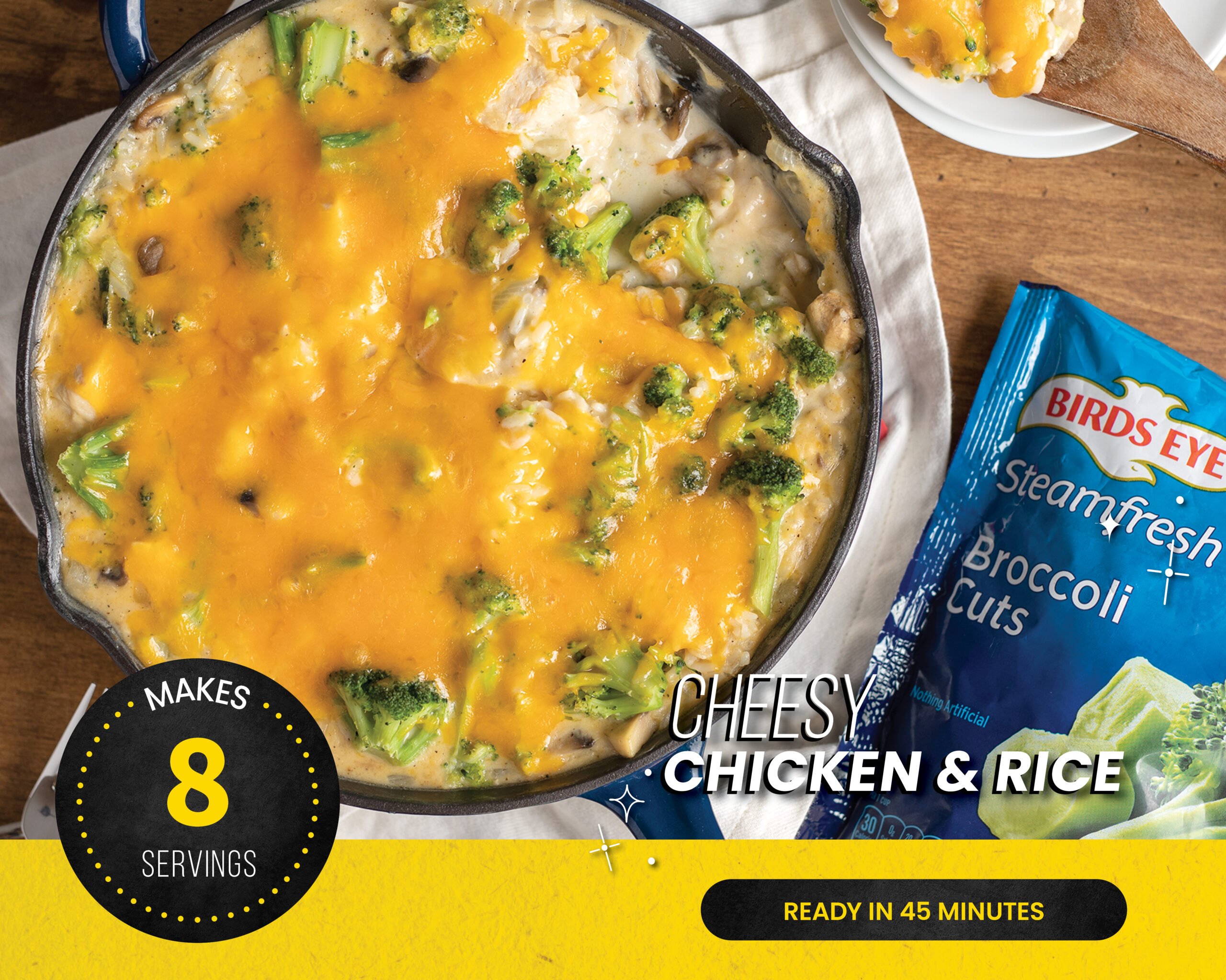 The Flavor Corner Presents: Birds Eye Cheesy Chicken and Rice